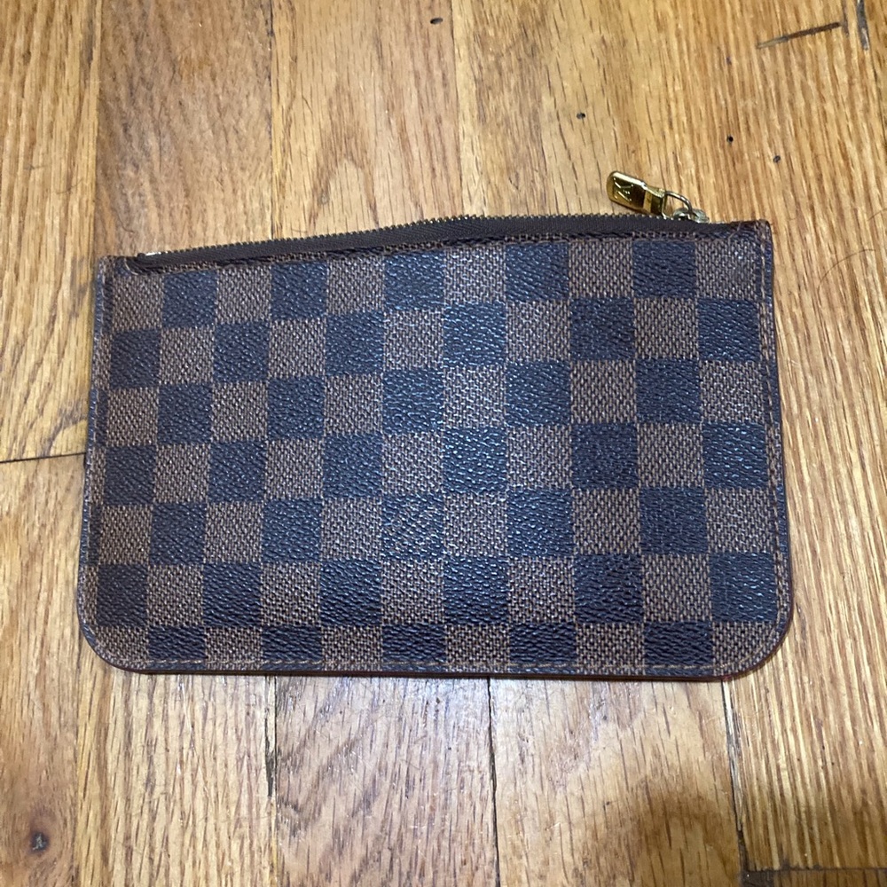 Louis Vuitton Damier PM wristlet pouch